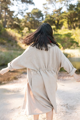 Sonny dress jacket - Natural linen