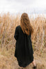 Fiona dress - Black linen