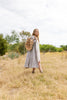 Shirt dress - Taupe grey linen