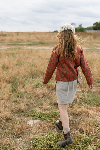 Daisy skirt - Natural linen