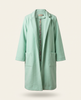 Wool Duster Coat  - spearmint wool