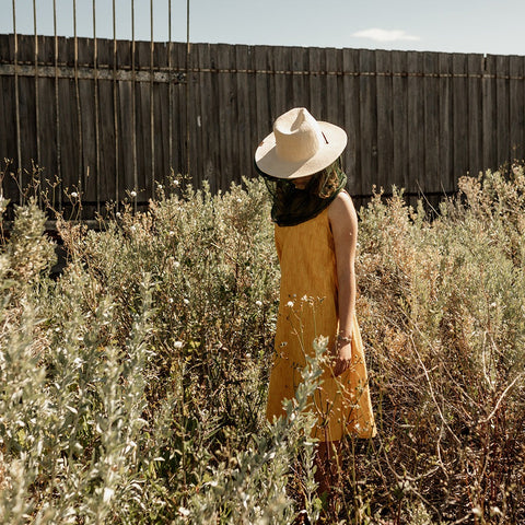 Anna dress - Yellow stripes