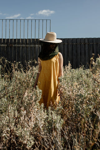 Anna dress - Yellow stripes
