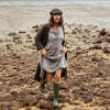 Wool Duster Coat - forest