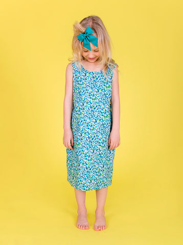 size 1-2  LAST ONE - Matilda dress - Meadow ditsy floral