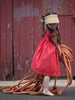 size 1-2 Mon Dress – Red linen