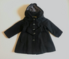 size 1-2 Keepsake Coat - Black Wool