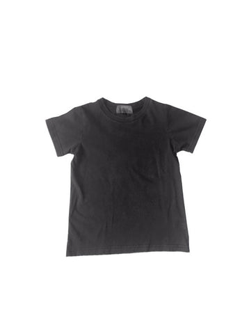 size 8 - LAST ONE  - Pigment Wash Tee - Coal